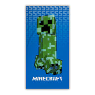 Minecraft Strandtuch – Creeper Motiv (70×140 cm, 100 % Baumwolle)