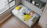 Pokémon Bettwäsche Set für Kinder aus Baumwolle | Passend für Decke 135×200 cm + Kissen 80×80 cm